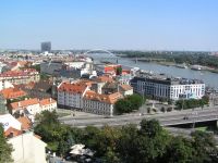 Pohľad na Staré Mesto a Dunaj, foto: Martin Brna